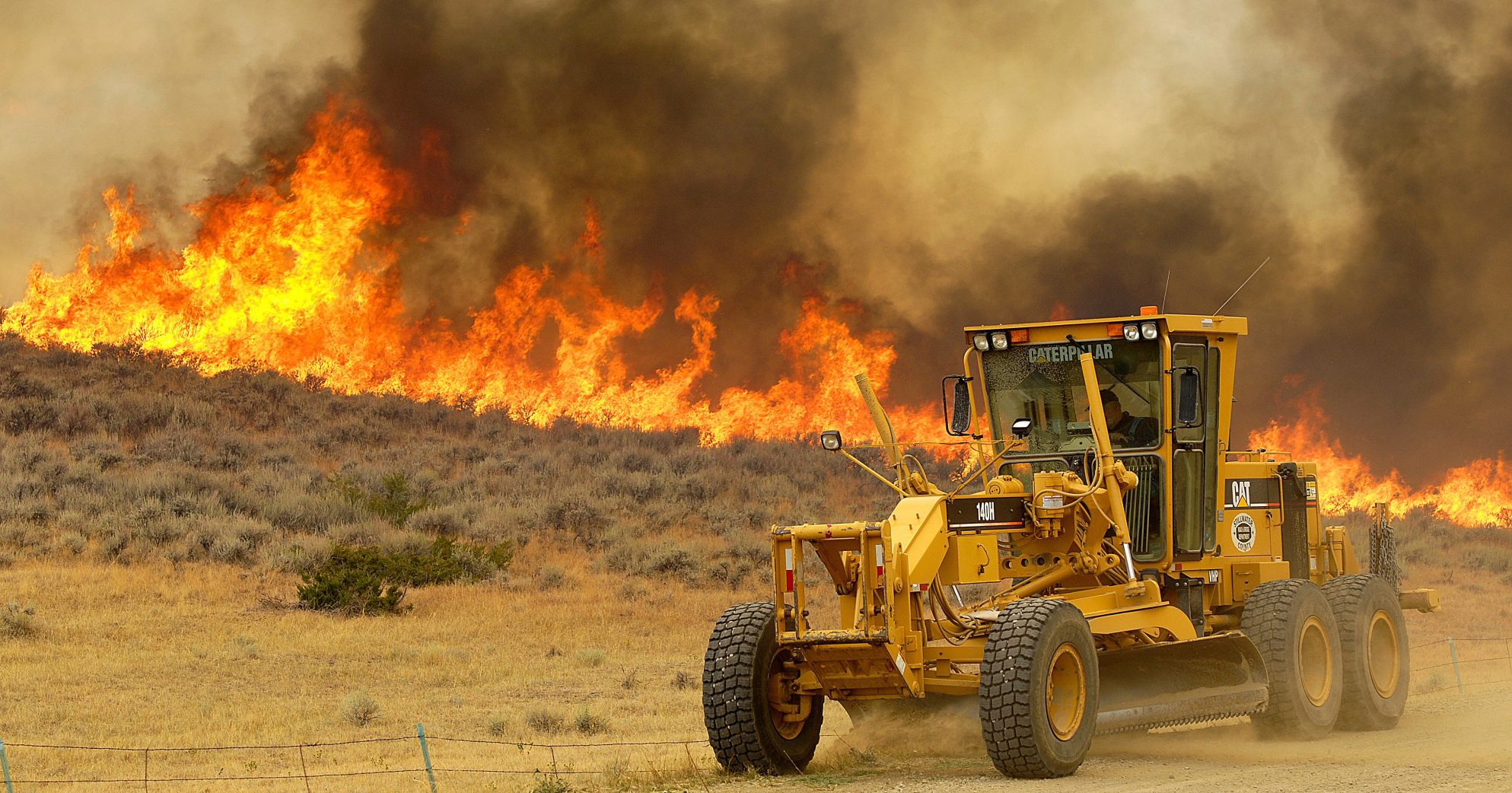 Derby fire grader